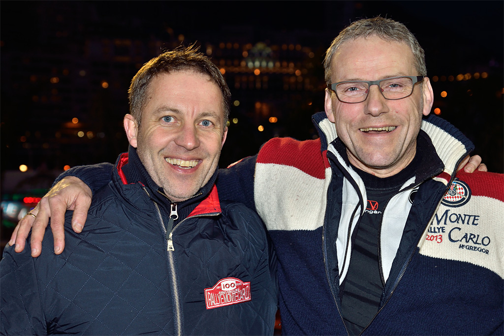 Peter Karlsen og Erik Rasmussen ligger som bedste danskere i Rallye Monte-Carlo Historique med deres Volkswagen Golf GTI efter rallyets tredje døgn
(Foto: Michael Eisenberg)